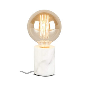 BOHORIA Lights Table lamp marble Athens White