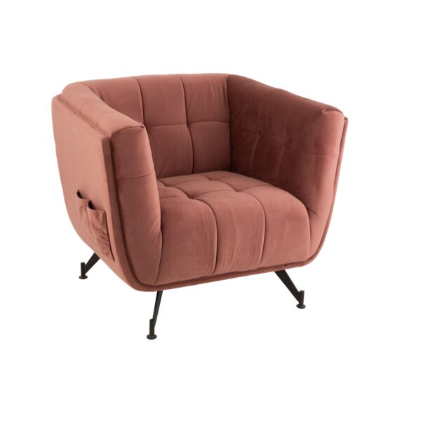 Sofa Lounge 1-Person Antik Rosa