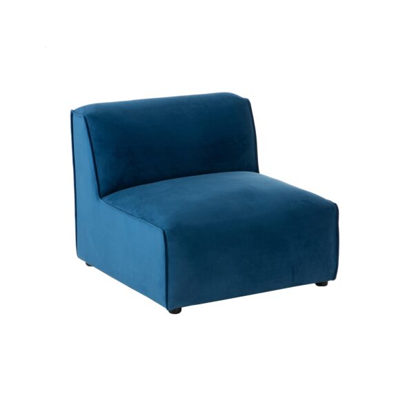 Sessel "Textil Blau"